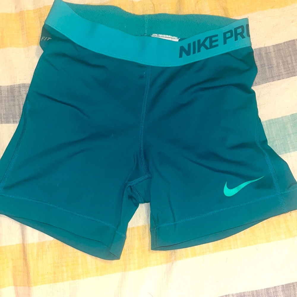 Blue Nike pros